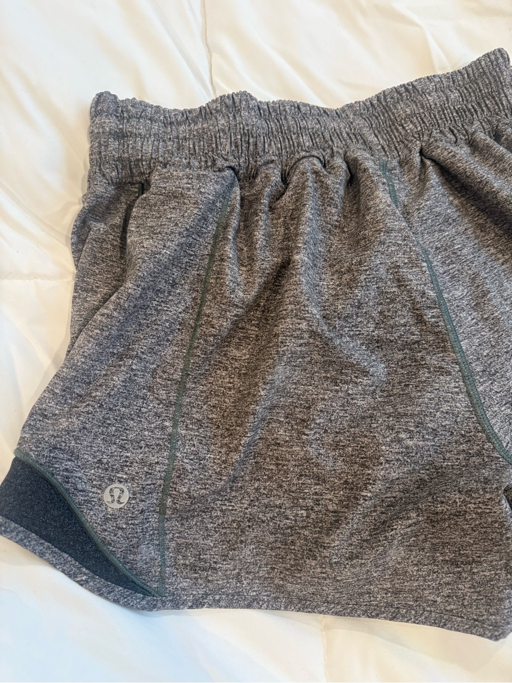 lululemon athletica Gray Performance Running Shorts - Picture 5 of 5